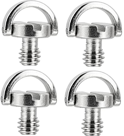 Veemoon 4 Viti Per Fotocamera Con Albero A D E Vite Di Montaggio A Sgancio Rapido C Per Treppiede Facili Da Installare Per Fotocamere Con Foro Per Vite Da 1/4 Di Pollice