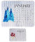 Pflanzbarer Saatkalender 2025, Saatgut Kalender 2025, Umweltfreundlicher Tischkalender Aus Recyceltem Saatpapier, Nachhaltige Geschenkidee, Ästhetischer Kreativer Kalender
