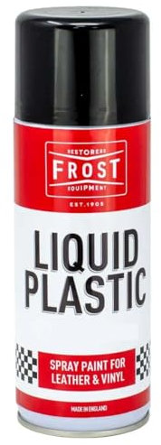 FROST Liquid Plastic Spray Paint for Leather & Vinyl Brown Beige RAL 1011 – 400ml Aerosol Coating | Flexible, Durable Finish for Car Interiors, Seats, Trim & Dashboards
