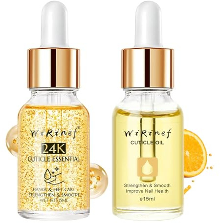 15 ml di Olio per La Cura Delle Unghies Olio per Cuticole Siero per Unghie Oli per Cuticole per la Crescita e la Forza delle Unghie per Cuticle Oil Nutriente e Idratante per Manicure