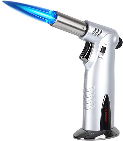 Torcia a butano, Premium doppia fiamma grande torcia accendino da cucina