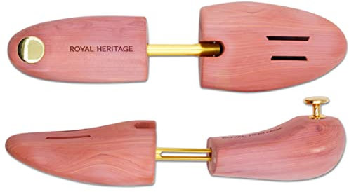 Royal Heritage Men's Cedar Shoe Trees - Ultimate Edition - Grown In USA (X-Large (Fits Shoe Sizes 12-14)…