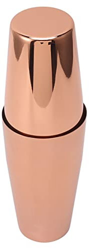 Cocktail Shaker Set, Boston Cocktail Shaker Set, Rose Gold Boston Shaker Set, Rostfritt stål Cocktail Shaker, Rose Gold Glansiga ytor Täta för skötsel