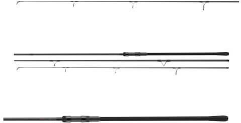 DAIWA Black Widow XT Carp 3,60m, 12ft, 3,00lbs, 3 Teile, #50 Startring, Angelrute, Karpfenrute, 11583-363
