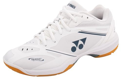 YONEX Power Cushion 65 Z4 Women Badmintonschuhe – Weiß | Damen Badmintonschuh mit Dämpfung & Stabilität | Für Badminton & Squash (Weiß, EU Schuhgrößensystem, Erwachsene, Damen, Numerisch, M, 39.5)