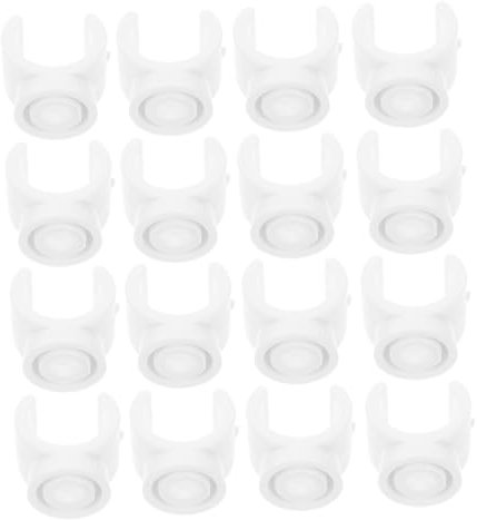 HOMSFOU 20pezzi Clips Fissaggio Per Per Tubazioni Facili Installare e Resistenti Per Impianti Elettrici e Riscaldamento Pavimento