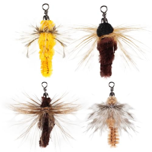 DONGKER Baguette de Rechange pour Jouet pour Chat,3/4/5 Pièces,Recharge de Jouet en Plumes avec Clochettes pour Canne a Pêche Teaser pour Chat (Cannes Non Incluses)