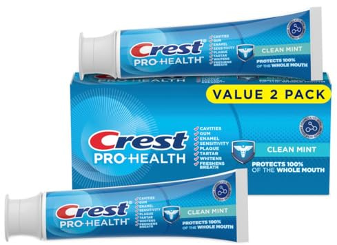 Crest Pro-Health Clean Mint Toothpaste (4.3oz) Twin Pack