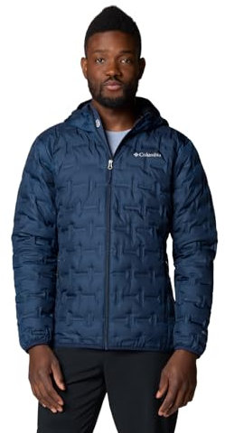 Columbia Delta Ridge II Daunenjacke mit Kapuze, Abenteuerbereites Gewebe, Omni-Heat Reflective, Heat Seal Konstruktion, Omni-Shield Schutz, RDS-zertifizierte Daunen, Scuba-Kapuze - Herren