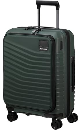 Samsonite Intuo - Spinner S, Equipaje de Mano expandible, 55 cm, 42/48 L, Verde (Olive Green)