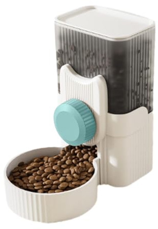 Nourriture pour Lapin | Distributeur Automatique de Nourriture à Suspendre | Distributeur Eau pour Petits Animaux | Mangeoires à Lapins pour Cage Chiot, Cobaye, Furet, Hérisson, Chat, Chinchilla