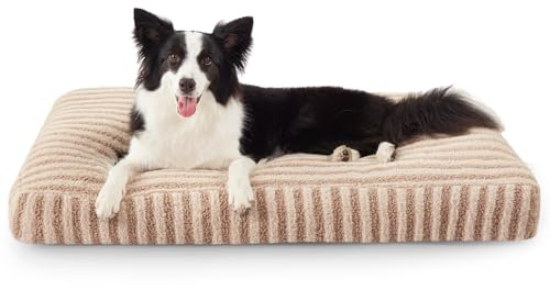 Pawk Cama Perro, Cama para Perros Medianos Lavable Extraíble, Cojín Perro Suave Transpirable Antideslizante para Perros Pequeños y Medianos, 74x53x8cm