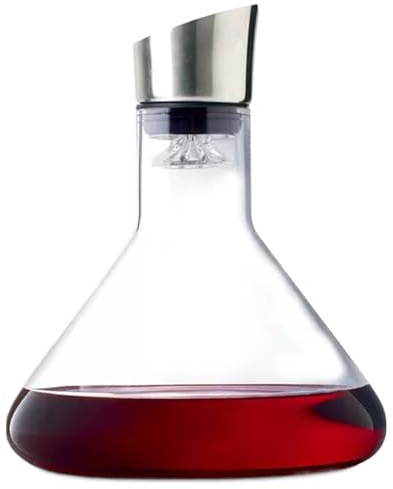 Vinkaraff 1500 ml vinkaraff luftare och filter kristallglas karaff rött vin karaff för rött vin