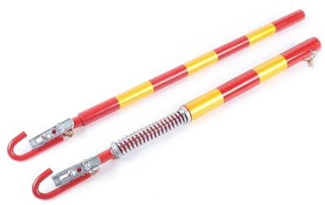 UYCHYTQR Barra Traino in Ferro 5T capacità Traino Barra Traino Asta Traino per Auto Van Truck Gancio Traino Copertura per Gancio Traino