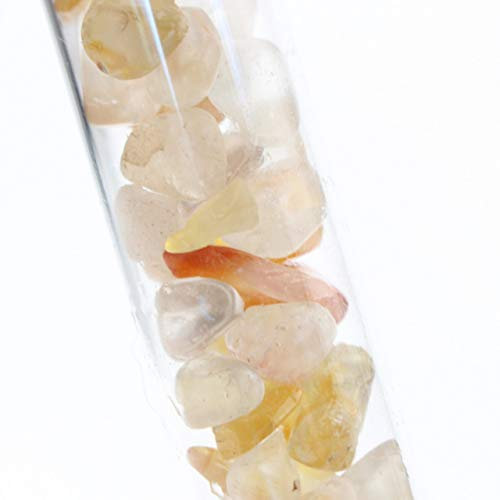 Aqua Lapis® Edelsteinstab Premium Inner time Karneol, Bergkristall Edelsteinwasser M - 160x16mm