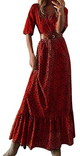 NNGOTD Robe Mariage Femme Robe Maxi Élégante Robe Soirée Asymétrique Robe Tunique Bohême Bretelles Robes Tunique Grand Taille Robe Femme Grande Taille