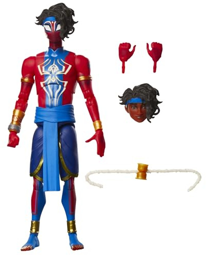 Marvel Legends Series Pavitr Prabhakar, Spider-Man: Across The Spider-Verse Collectible 6 Inch Action Figure