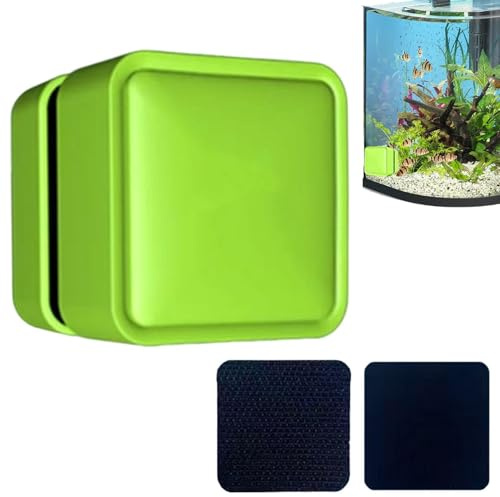 Generisk magnetisk akvarierenare | borstskrubbborttagare | rengöringsverktyg för akvarier | för sötvattensaltvatten, betta sköldpadda, reptilterrarium, , vardagsrum