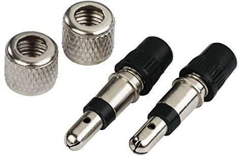 Invero® 2 Piece Bicycle Bike Cycle Valve - Union Nut and Protective Cover