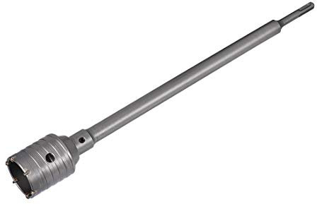 Sourcingmap - Broca para taladro de pared para piedra de cemento y sierra de corona con broca de conexión para taladro de impacto SDS X4