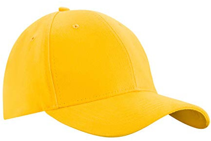 MFAZ Morefaz Ltd Herren Baseball Mütze Cap Verstellbarer Riemen Snap Back Hut Sport Frauen Hüte LA (Yellow)