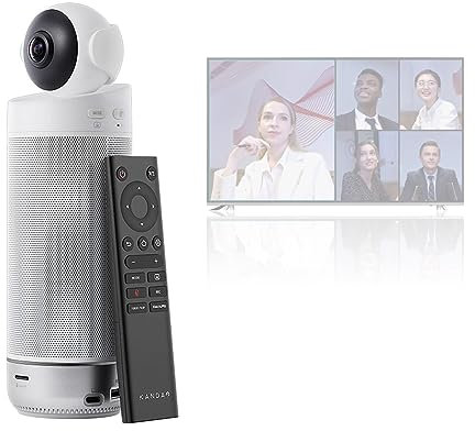 KanDao Meeting S 180 Degree Wide Angle Video Conference Camera Hybrid Meeting Camera with Conference Platform, Smart Capture and Trace, Intelligent Identify