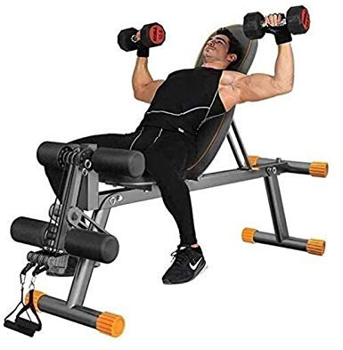 Xiaoxu Hantelbank, Hantelbank, verstellbare Krafttrainingsbank, Übungsbank, Multifunktions-Hantelbank, Fitnessstuhl, Hantel