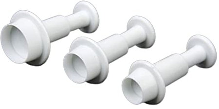 3Pcs Round Cookie Plunger Cutter DIY Fondant Decorating Tools Fashion professionals