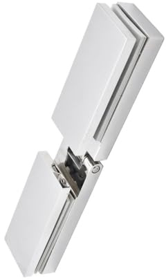 Cerniere per porte in vetro, cerniere per porte doccia in acciaio inox 304 per spessori da 6 mm a 12 mm (angolo di apertura massimo 90 gradi, trazione unidirezionale verso l'esterno)