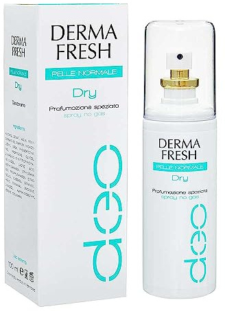 Dermafresh Normal hud torr deodorant spray med kryddig doft - 100 ml