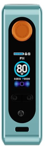 Vaporesso GEN SE Mod - 80W Box Mod Support 510 Thread Atomizer itank T Tank, DTL Vaping, Battery (Not Included), 0.96 Inch TFT Screen E-Cigarette Vaporizer No Nicotine (Blu ghiaccio)