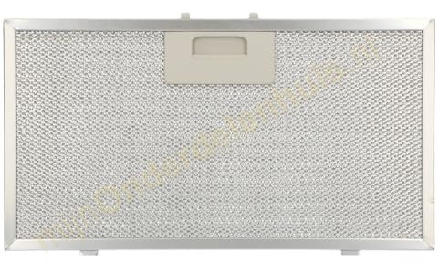 SOS Accessoire Filtre métallique à graisse 329X177mm pour Hotte WHIRLPOOL C00321421, 480122101731