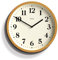 JONES CLOCKS® Lodge wanduhr | Kleine Moderne Uhr | 25cm | Mittleres holzimitat | Klassischer zeitgenössischer Stil für küche, Wohnzimmer oder büro
