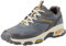 Skechers Herren Trekking Shoes, Anthrazitfarbenes Leder, Synthetik-Textilbesatz, 45 EU