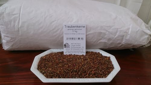 10 kg de semillas de uva