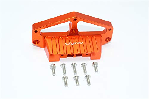 GPM RACING Tamiya Lunch Box Upgrade Parts Aluminium Front Lower Arm Stabilizer - 1Pc Set Orange
