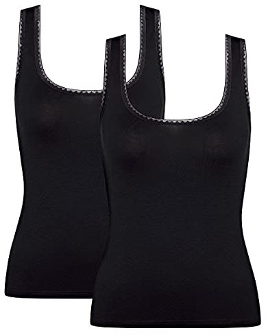 Sloggi Damen sloggi GO Tank Top C2P, BLACK, XL