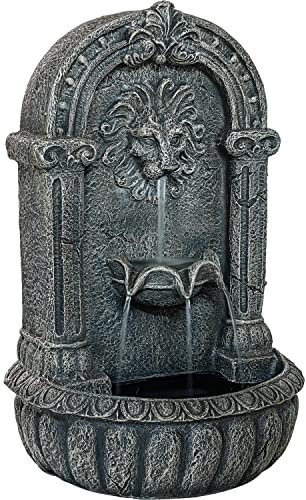 STILISTA Gartenbrunnen Löwenkopf 53 x 34 x 23 cm, inklusive Pumpe