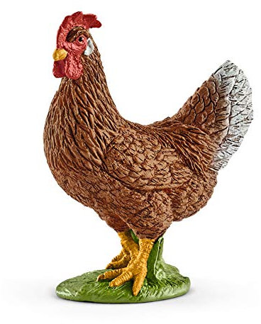 schleich FARM WORLD Höna, från 3 år, 13826 - Leksaksfiguren, 2 x 4 x 5 cm