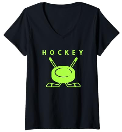 Damen Hockeyshirts für Jungen Hockeybekleidung für Kinder Hockey T-Shirt mit V-Ausschnitt