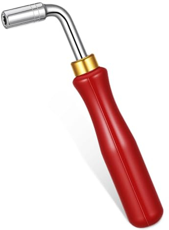 AKOOSY Professionell Dulcimer Stämapparat Tuning Wrench Verktyg för Tonjustering Plastkomposithandtag Rostfri och Slitstark Dulcimer Tilläggsnyckel Praktisk och Pålitlig