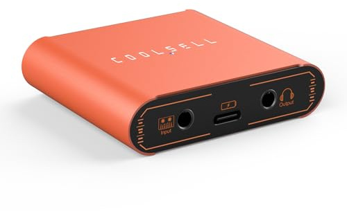 192kHz/24bit Audio Interface, Portable USB and iPhone Guitar Interface