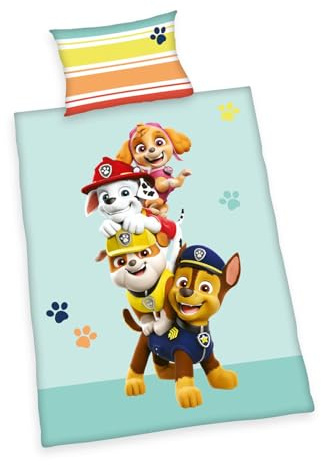 Herding Juego de Cama, Franela Algodón, Multicolor, 100 x 135 cm