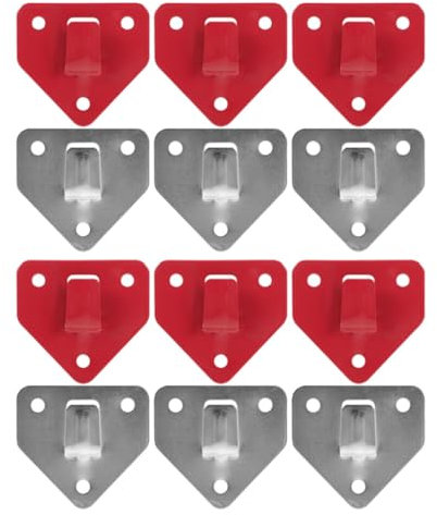 ARTIBETTER 12 Stück Feuerlöscher-Haken Metall-Feuerlöscher-Halterung Wandhalterung Feuerlöscher-Rack Feuerlöscher-Halterung Für Trockenchemikalien- Und Wasserlöscher