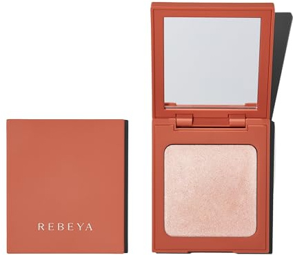 REBEYA Illuminante LUZ LIBRE - Illuminante Viso Effetto Perlato Modulabile, Make Up Sfumabile Punto Luce Occhi Corpo Texture Setosa Professionale Lunga Tenuta Luminosità Naturale - Made in Italy