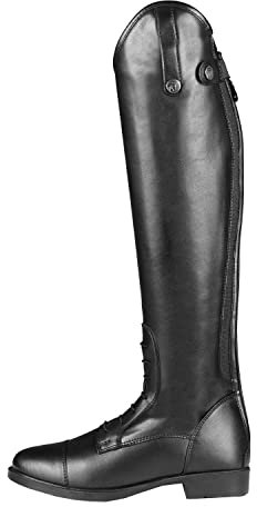 Horka Adults Arlene Stretchable Calf Elastic Side & Zip Up Holder Riding Boots
