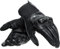 Dainese Mig 3 Unisex Leather Gloves, Motorradhandschuhe Leder mit Protektoren, für Damen und Herren, Schwarz/Schwarz, XL