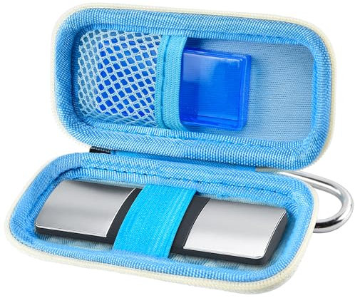 Heart Monitor Case Compatible with AliveCor Kardia Mobile ECG/for KardiaMobile 6L for Apple and Android Device - CASE ONLY (Blue)