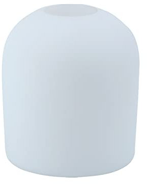 Mokylor Round Glass Diffuser Bottle, Glass Dried Bottles Decorative Vases Empty Clear DIY Fragrance Reed Diffuser Storage Bottle Vase for Home Office Desk Decoration Wedding Valentine (White)