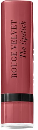 Bourjois, Rouge Velvet The Lipstick, barra de labios, 45 Mauv’Ringue, 2.4 g